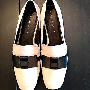 Zara cream bow loafer size 41
